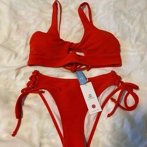 Red bikini